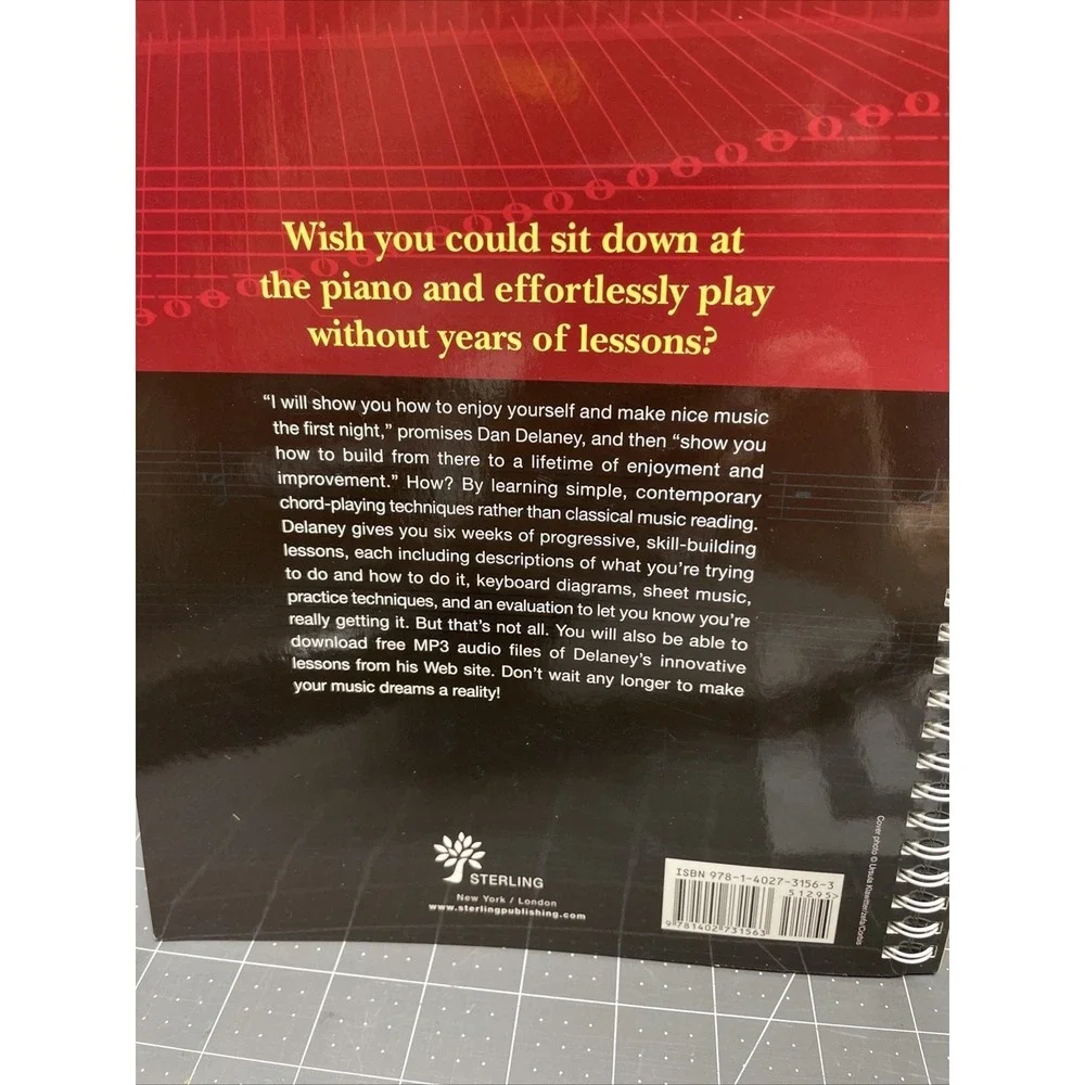 Learn to Play Piano in Six Weeks or‎ Less (Volume 1) Keyboard Decals 24